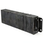 Guardian Dock Bumper 38W x 10H x 4.5D Horizontal Laminated Rubber-0