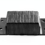 Rubber Dock Bumper Ideal Rectangular 14" x 6" Laminated-0