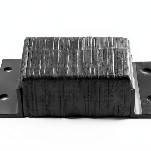 Rubber Dock Bumper Ideal Rectangular 14" x 6" Laminated-0