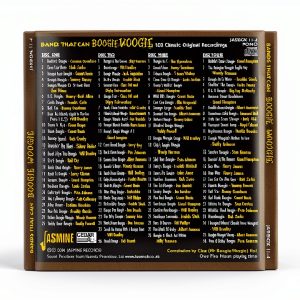 Bands That Can Boogie Woogie Jasmine Music 4‑Disc Remastered CD-0