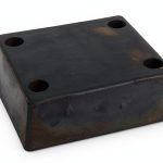 Dock Bumper Grainger 13x4x12 Rubber Loading Dock Bumper-0