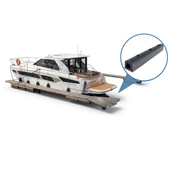 Nisorpa 4' Rubber Dock Bumper Heavy Duty Boat Bumpers for Docking-6