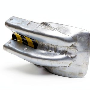 Steel Flared End Guard Vestil Dock Bumper GR-H2R-TG 28-5/8 x 9-5/8 in-0