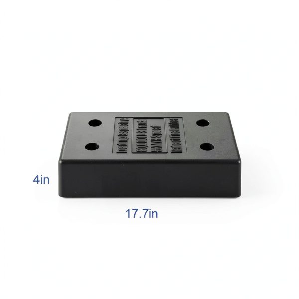 Heavy Duty Rubber Dock Bumper 2-Pack OrangeStar DB-2 Black-4