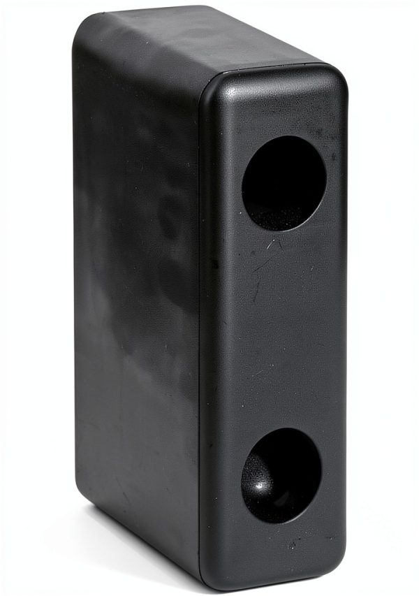 Buyers Products B5264 Molded Rubber Bumper, 2-1/2 X 4-1/8 X 6-3/4 Inch, Set of Two Bumpers For Truck And Trailer Protection, Durable Dock Bumper For Equipment And Delivery Bays-0