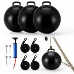 Inflatable Boat Bumper 24'' Black Dock Bumper Set 4 pcs DaisyInner-0