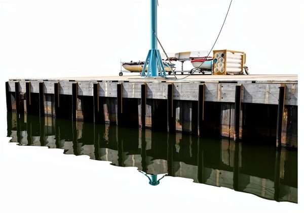 Heavy Duty Rubber Dock Bumper by Playsafer 4ft x 3in x 4in Black-2