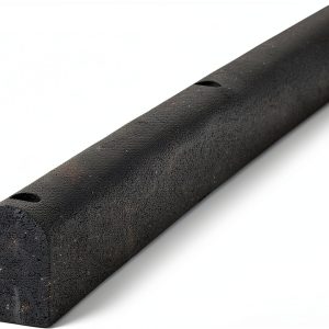 Heavy Duty Rubber Dock Bumper by Playsafer 4ft x 3in x 4in Black-0