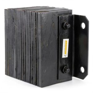 Guardian Laminated Rubber Bumper Dock 12" x 10" x 6" Steel Bracket-0